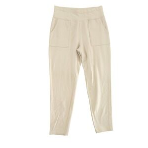 D&Co‎ Active Women Beige Casual Stretch Cotton Blend Jogger Pants Size M